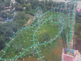 Harbin Amusement Park Roller Coaster